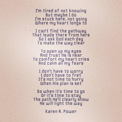 Karen R. Power, writing