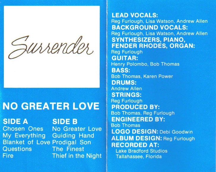 Surrender, Contemporary Christian Music, Karen R. Power